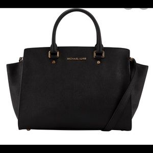 Michael kors Black Selma purse